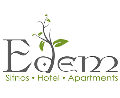 Λογότυπος του ξενοδοχείου Εδέμ στη Σίφνο