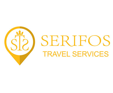Σχεδιασμός λογοτύπου για το τουριστικό γραφείο Serifos Travel